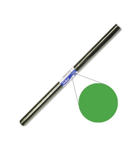 Papel Celofane Verde 50x65cm Rolo 25Fls