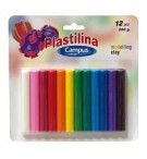 Plasticina 12 Cores Campus 12x16,6gr