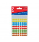 Etiquetas Redondas 08mm Sortido Apli 288un
