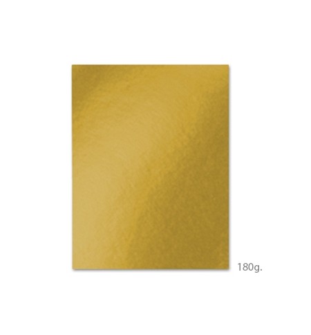 Cartolina A4 Amarelo Ouro 4E 180g 100 Folhas