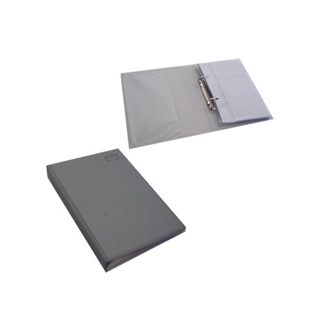 Porta Cartões Visita 210 Cartões Cinza