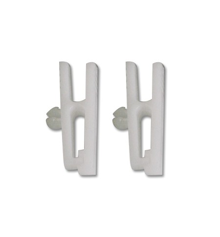 Mola Plástico para Porta-Nomes Branco 100un