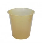 Papeleira 15L Plástico Amarelo Transparente