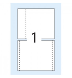 Rótulos para Caixas de CDs Frente e Verso 50 Folhas A4