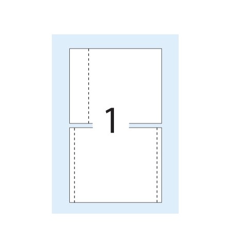 Rótulos para Caixas de CDs Frente e Verso 50 Folhas A4