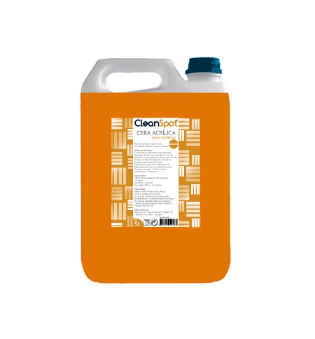 Cera Acrilica para Pavimentos Amarela CleanSpot 5L