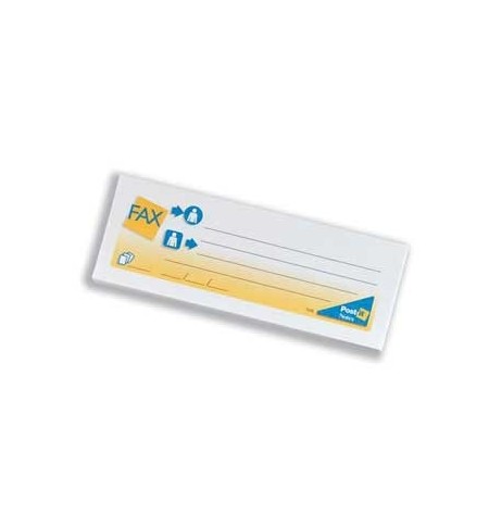Post-it Mensagem Fax Pequeno 102x037mm Pack 2un