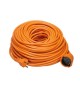 Cabo Extensão Elétrica 40m Laranja