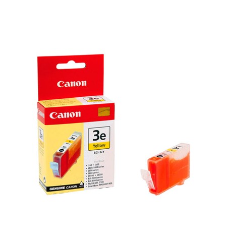 Tinteiro Canon BCI-3e Amarelo 4482A002 14ml 390 Pág.