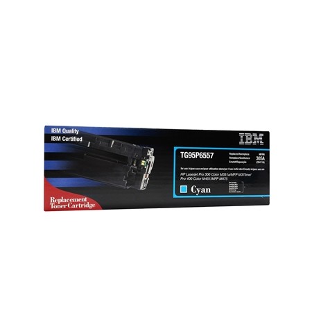 Toner IBM para HP 305A Azul CE411A 2600 Pág.