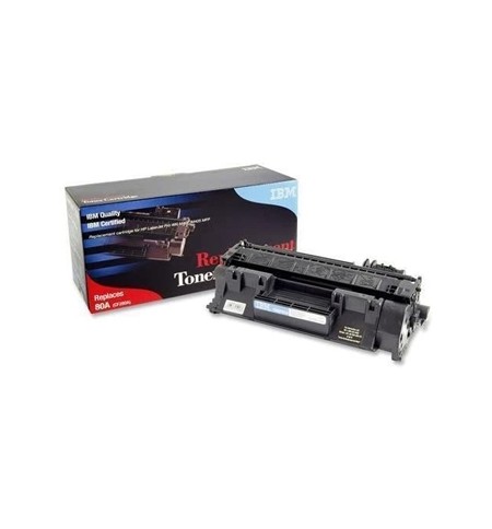 Toner IBM para HP 80A Preto CF280A 2700 Pág.