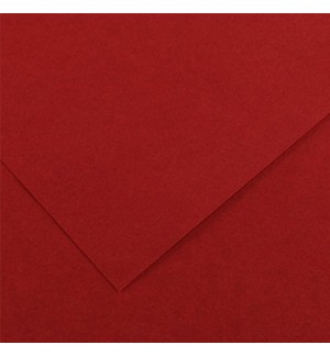 Cartolina 50x65cm Grená 185g 1 Folha Canson