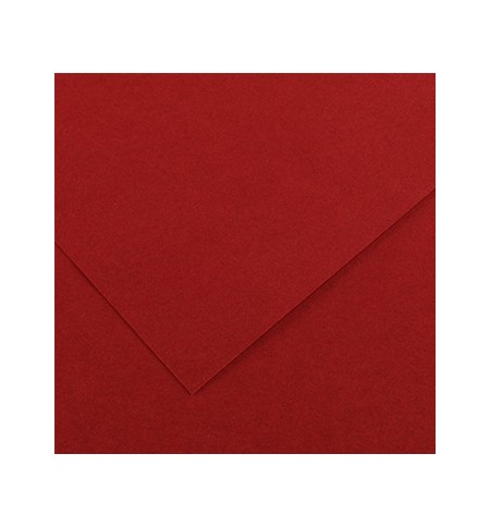 Cartolina 50x65cm Grená 185g 1 Folha Canson