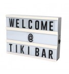 Caixa de Luz Personalizável 20x15x4cm Pilhas ou USB-A