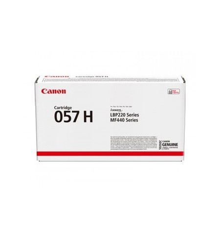 Toner Canon 057H Preto 3010C002 10000 Pág.