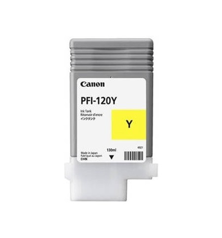 Tinteiro Canon PFI-120 Amarelo 2888C001 130ml