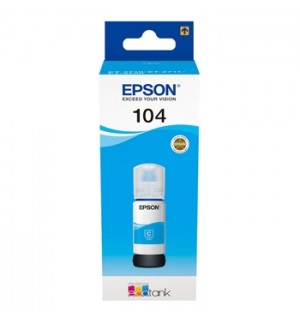 Tinteiro Epson 104 Azul C13T00P240 70ml 7500 Pág.