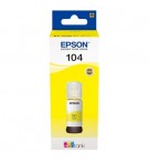 Tinteiro Epson 104 Amarelo C13T00P440 70ml 7500 Pág.