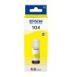 Tinteiro Epson 104 Amarelo C13T00P440 70ml 7500 Pág.