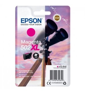 Tinteiro Epson 502XL Magenta C13T02W34010 6,4ml