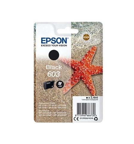 Tinteiro Epson 603 Preto C13T03U14010 3,4ml