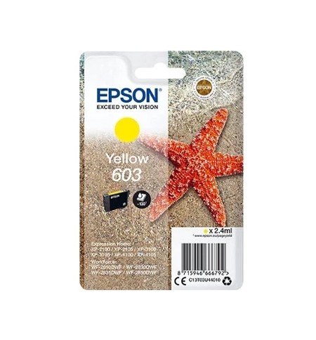 Tinteiro Epson 603 Amarelo C13T03U44010 2,4ml