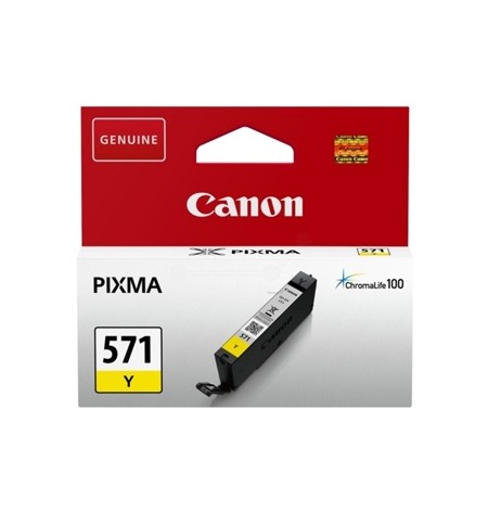 Tinteiro Canon 571 Amarelo 0388C001 7ml