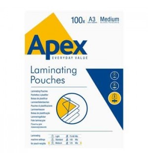 Bolsas de Plastificar A3 303x426mm 125mic 100un