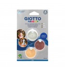 Pintura Facial Giotto Ouro Prata Bronze 3 Cores 1un