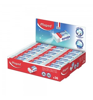 Borracha Branca 39x17,8x12,3 Maped Technic Mini (Sem PVC)1un