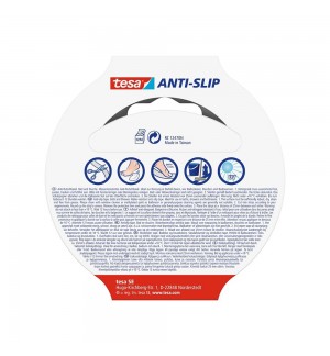 Fita Adesiva Antiderrapante 25mmx5m Tesa Banho Transparente