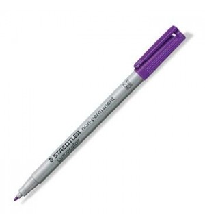 Marcador Médio Staedtler Lumocolor 315-6 1mm Violeta 1un