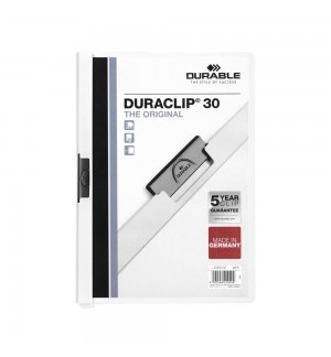 Classificador Clip Lateral Durable 2200 Branco