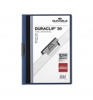 Classificador Clip Lateral Durable 2200 Azul Escuro