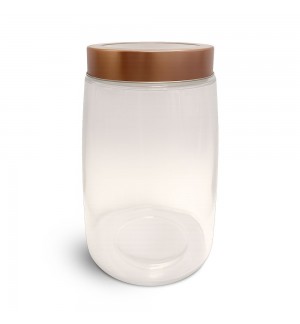 Frasco Vidro 1500ml Tampa Metal