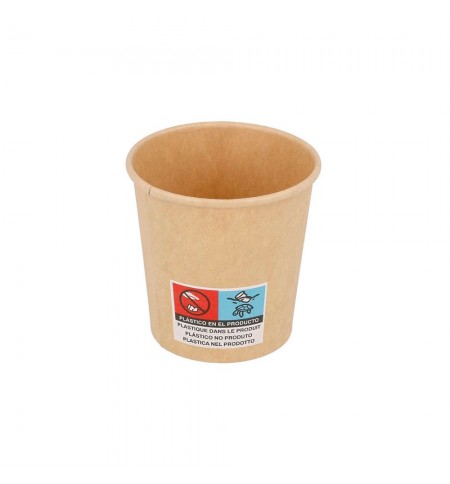 Copos 090ml Cartão Kraft Bebidas Quentes 50un