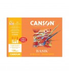 Papel Desenho A4 130gr Canson Basik Minipack 10Fls