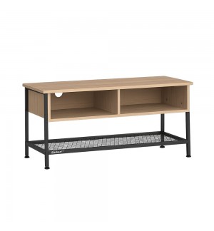 Móvel TV 2 Compartimentos 100x40x50cm Carvalho Claro