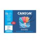 Papel Aguarela A4 370gr Canson Basik Minipack 6Fls