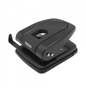 Furador 35 Folhas com guia Preto