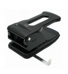 Furador 70 Folhas com guia Preto