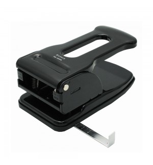 Furador 70 Folhas com guia Preto