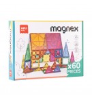 Jogo Blocos Magnéticos Magnex Apli 60 peças