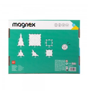Jogo Blocos Magnéticos Magnex Apli 60 peças