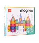 Jogo Blocos Magnéticos Magnex Apli 100 peças