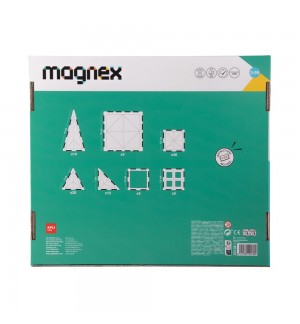 Jogo Blocos Magnéticos Magnex Apli 100 peças
