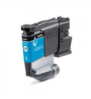 Tinteiro Brother LC521C Azul 500 Pág.