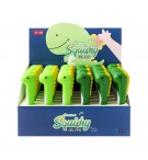 Esferográfica Gel Squishy Dino Azul 0,5mm 1un