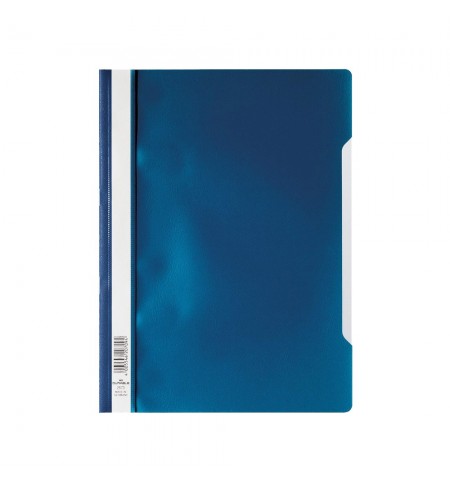 Classificador Capa Transparente Azul Escuro Durable 257307