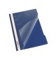 Classificador Capa Transparente Azul Escuro Durable 257307